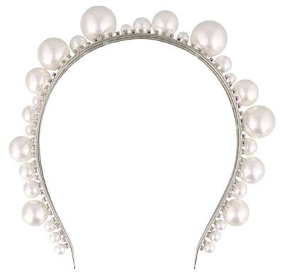 givenchy ariana embellished headband|Givenchy Ariana Pearly & Crystal Headband In Silver .